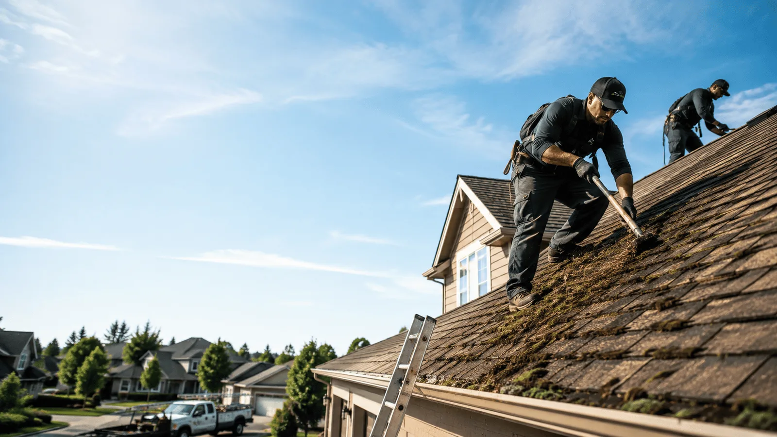 Roof Moss Removal in Chase, KS near me